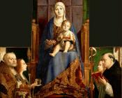 San Cassiano Altar - 安东内洛·德·梅西纳